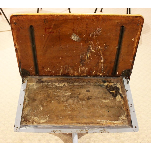 Mid-20th Century American Seating Company Child's School Desk For Sale - Image 16 of 16