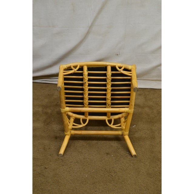 McGuire Style Vintage Rattan Bamboo Spider Back Dining ...