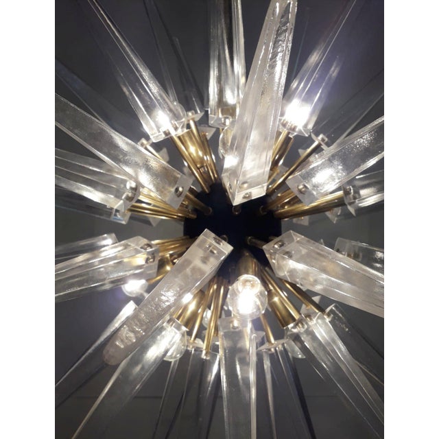 Glass 21st Century Puntali Sputnik Chandelier by Fabio LTD For Sale - Image 7 of 7