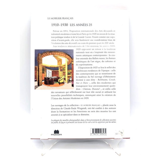 Assouline 1999 Reference Book: Le Mobilier Français, 1910-1930: Les Années 25 (French Edition) For Sale - Image 4 of 11