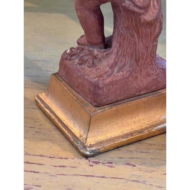 Set of Four 1950s Borghese Terracotta “Four Seasons” Figures For Sale - Image 6 of 10