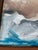 Abstract Matthew Izzo Oil Painting in Vintage Wood Frame For Sale - Image 3 of 3