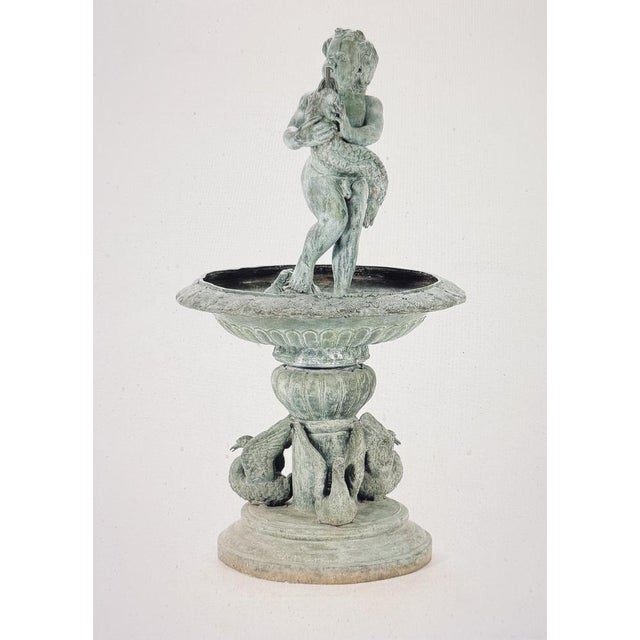 Park Fountain with Putti, 1890s For Sale - Image 4 of 4