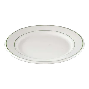 1940s Buffalo China Restaurant Ware A-14 White Round Plate