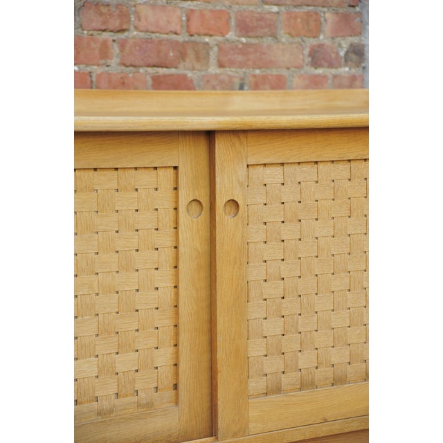 Vintage Danish Oak Sideboard by Ilse & Ove Rix for Uldum Møbelfabrik For Sale - Image 12 of 17