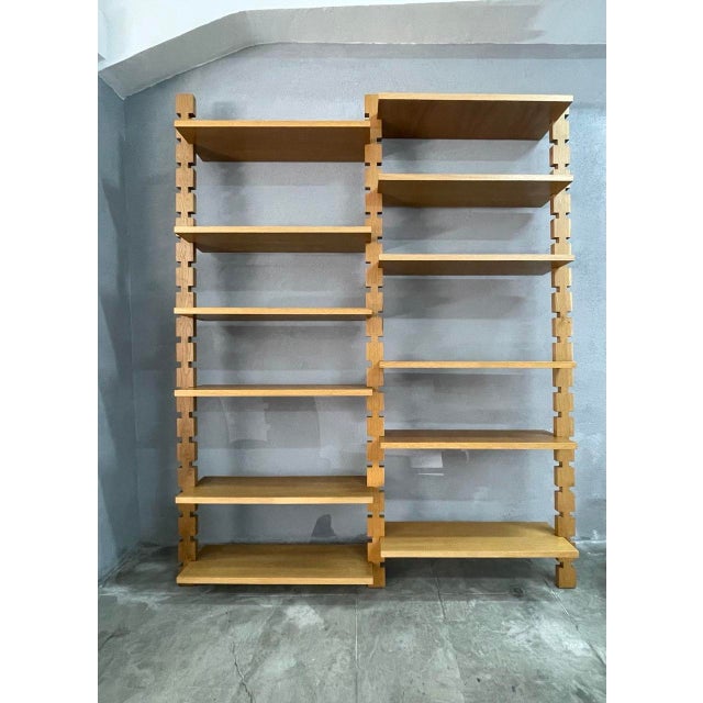 1950s Vintage Bookcase in Wood by Marco Comolli, 1950s For Sale - Image 5 of 5