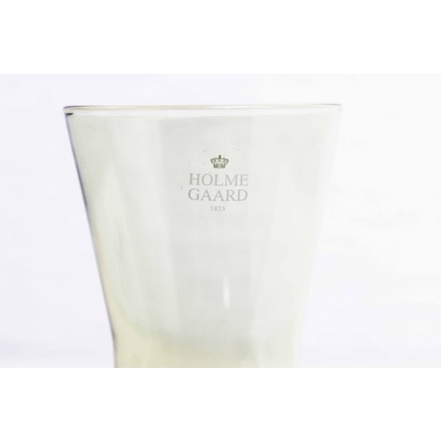 Yellow Glass Vase from Holmegaard, 1970s For Sale - Image 6 of 7