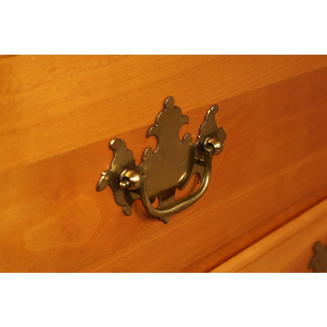 Nathan Hale Natural Finish Solid Cherry Sideboard For Sale - Image 11 of 18