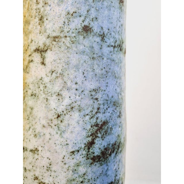 Large Fireclay Ceramic Floor Vase by Ágoston Simó, 1970s For Sale - Image 14 of 18