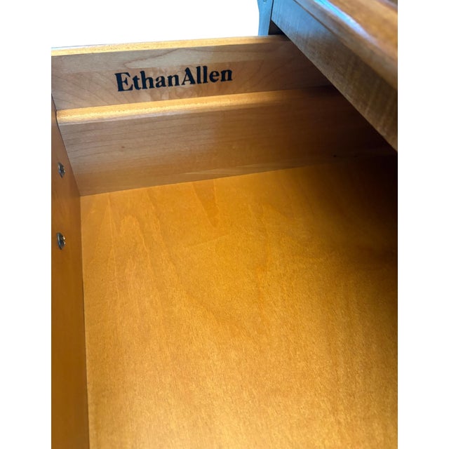 Crafted by Ethan Allen, this handsome seven-drawer tall chest offers timeless traditional styling with exceptional...