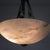 Art Deco Style Pendant Lamp with Alabaster Bowl, 1980s For Sale - Image 6 of 18