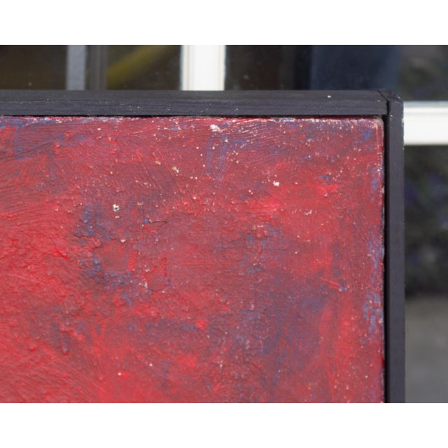 Abstract Oil on Canvas Painting by James L. Bruch For Sale In Indianapolis - Image 6 of 8