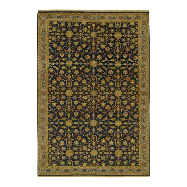 2010s Oriental Style Hand Knotted Rug - 5'2" X 7'8" For Sale