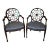 Late 20th Century Pair of Vintage Hepplewhite Style Wheelback Armchairs For Sale