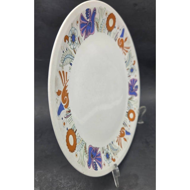 Vintage Villeroy & Boch "Acapulco" Plates, Set of 8 For Sale In Miami - Image 6 of 14