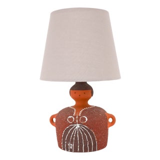 Scandinavian Pottery Table Lamp by Thomas Hellström for Nittsjö, 1970s For Sale