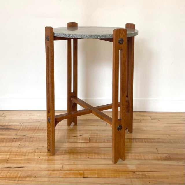 Art Nouveau Swedish Early 20th Century Side Table For Sale - Image 3 of 8