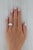 3.05ctw Semi Mount Diamond Engagement Ring Wedding Band Set 18k Gold Size 5.75 For Sale In Greensboro - Image 6 of 9
