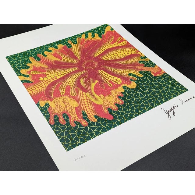 Yayoi Kusama " Born in 1929" Limited Edition Lithograph (After). Limited Edition Lithograph of 500 - Numbers signed in...