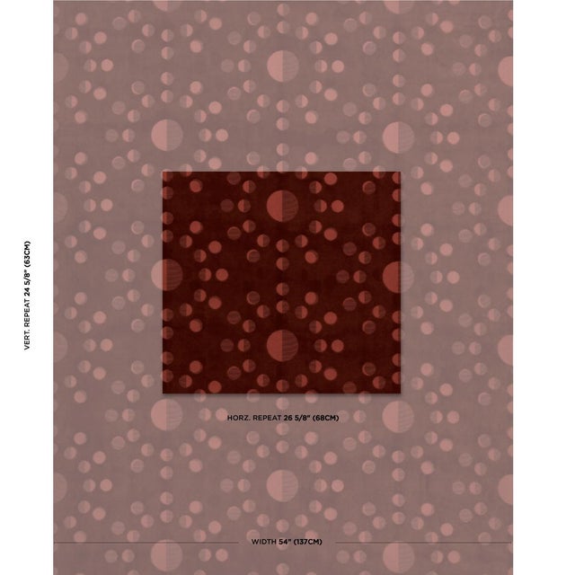 Created in collaboration with architect Adam Charlap Hyman and his mother, artist Pilar Almon, Moon Phase Velvet in green...