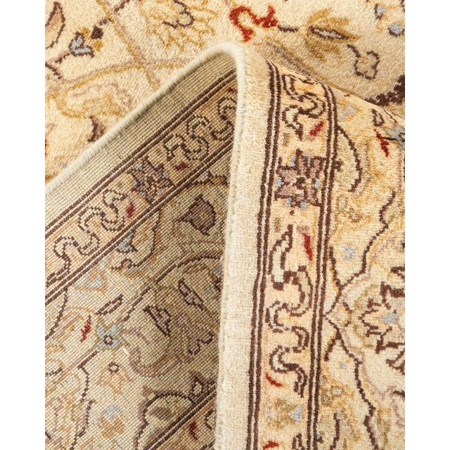 Mogul, One-of-a-Kind Hand-Knotted Area Rug in Ivory, 4' 2" x 6' 2" For Sale In New York - Image 6 of 8