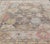 Measures: 12'5 x 16'9 Large Floral Designed Modern Oushak on a Brown-Gray Field and Cream Border. Keivan Woven Arts rug /...