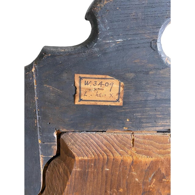 Antique Late 19th Century Japanned Mirror For Sale In Phoenix - Image 6 of 9