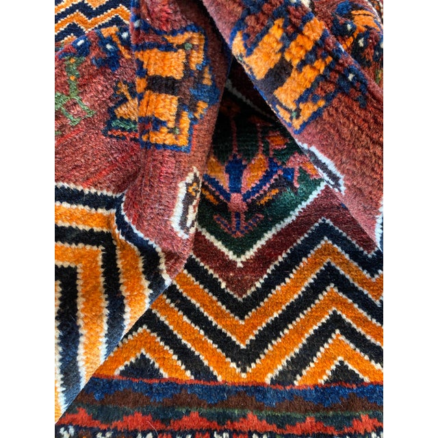 Vintage Tribal Gabbeh Rug, 1920s For Sale - Image 18 of 18