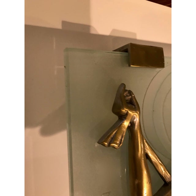 French Art Deco Female Dancer Sconces - a Pair For Sale - Image 9 of 13