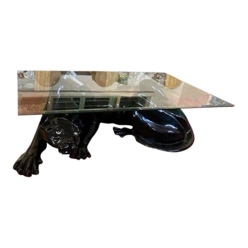 Black Jaguar Coffee Table Chairish