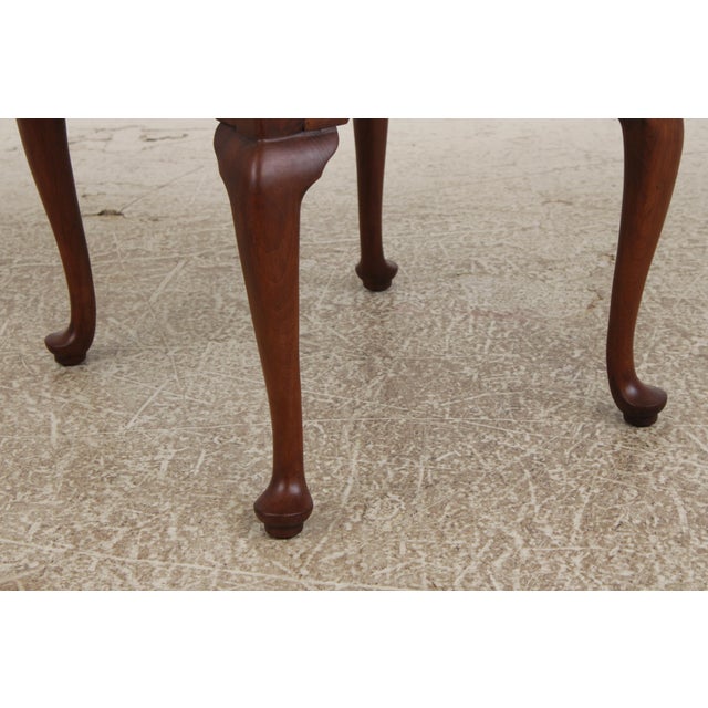Pair of Henkel Harris Cherry 1 Drawer End Tables For Sale - Image 11 of 16