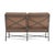 Brown Jordan Brown Jordan Venetian Left Arm Loveseat, Mica frame with Fusion Clay fabric For Sale - Image 4 of 11