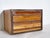 Vintage Cubical Chest of Drawers in Cherrywood and Wengé, 1970s For Sale - Image 10 of 13