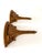 Mid 20th Century Hollywood Regency Gilt Shelf Brackets, a Pair For Sale - Image 5 of 11