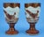 19th Century Meiji Bajazhai Porcelain Glasses by Miyaso Itto for Kutani Manufacture, Japan, Set of 2 For Sale - Image 6 of 18