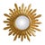 1960s Mid-Century Belgian Gilt Sunburst Mirror attributed to Geratal, 1960s For Sale - Image 5 of 5