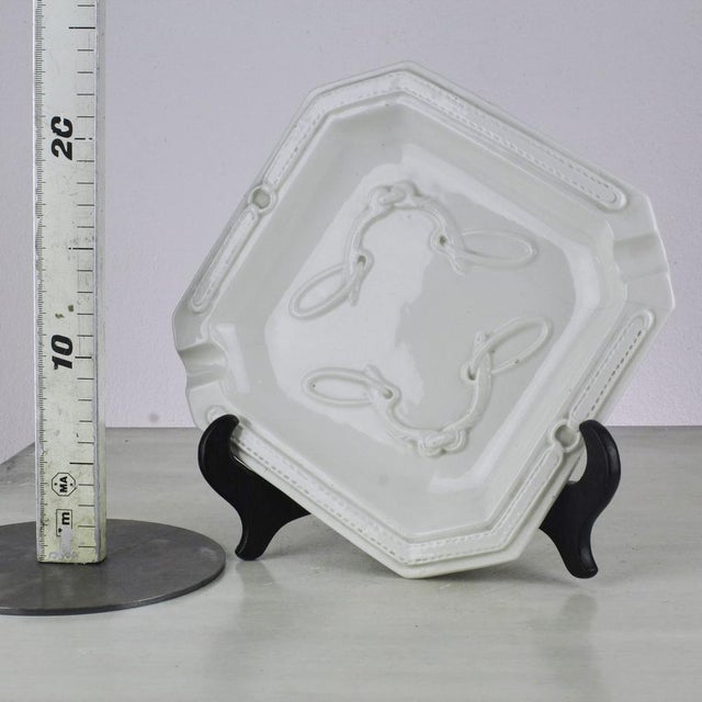 Gucci - Vintage ceramic Vintage ashtray: 21 depth: 21 This piece is attributed to the mentioned designer/maker. It has no...
