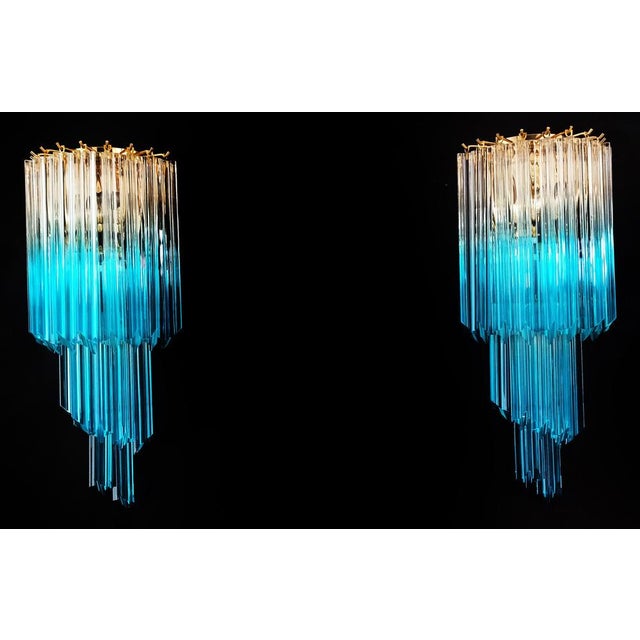 Vintage Murano Wall Sconces, 1980, Set of 2 For Sale - Image 15 of 18