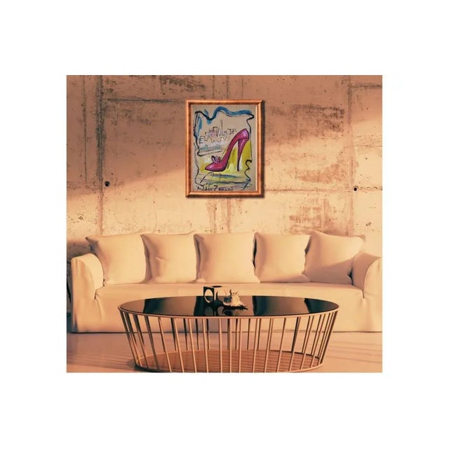 Melchor Zapata, Untitled, 2015, Mixed Media on Paper, Framed For Sale - Image 4 of 5