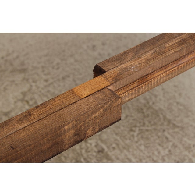 Henkel Harris Walnut Inlaid Oval Dining Table For Sale - Image 11 of 17