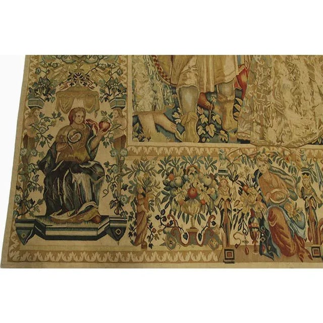 Textile 1990s Celebration of Battle 16th Century Tapestry Recreation For Sale - Image 7 of 12