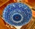 Late 20th Century Blue and White Large Maitland Style Floral Bowl For Sale - Image 5 of 6