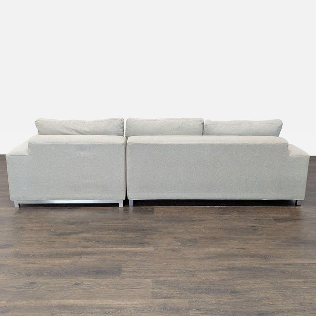 2010s Room & Board Modern Sectional Sofa With Right Chaise For Sale - Image 5 of 8