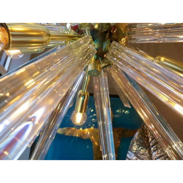 Large Murano Sputnik Chandelier For Sale - Image 4 of 5