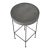 Wichita Water Dept. Water Meter Cover Stool Side Table For Sale