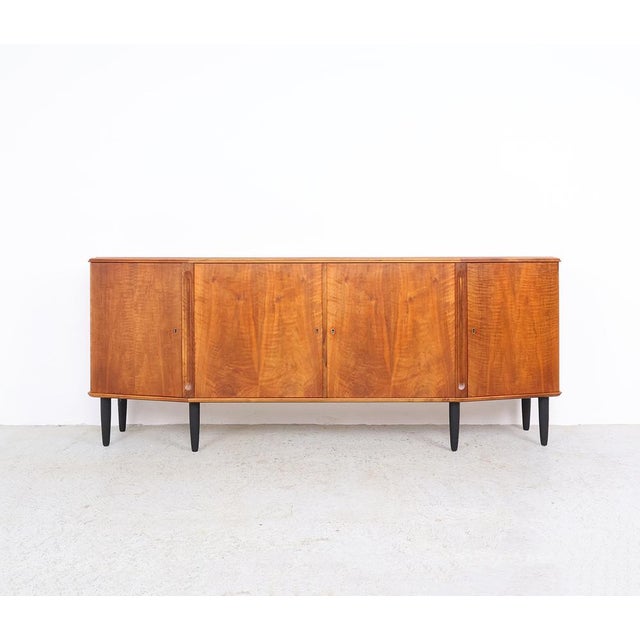 Mid-Century Modern Vintage Danish Sideboard, 1950s For Sale - Image 3 of 18