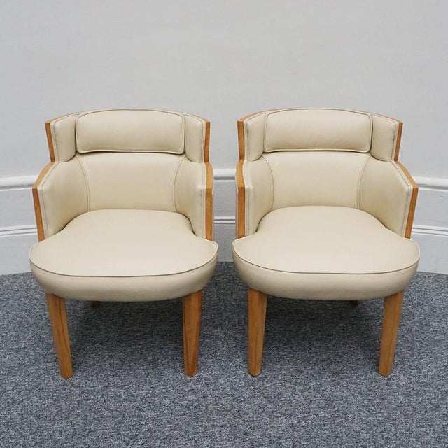 Banker's Armchairs, 1930s, Set of 2 For Sale - Image 10 of 10