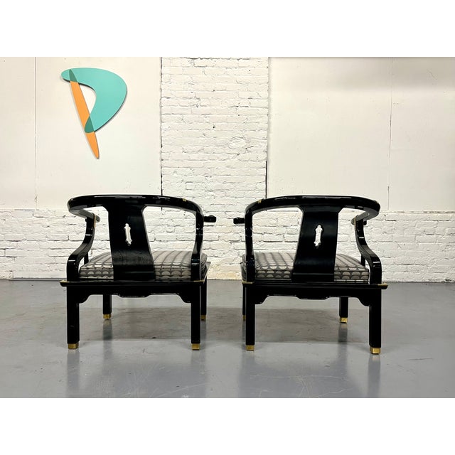 Late 20th Century James Mont Ming Style Chairs by Century Furniture For Sale - Image 5 of 11