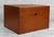 Traditional Antique Primitive Traditional Mahogany Storage Box For Sale - Image 3 of 12