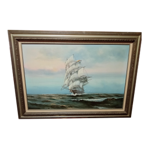 W.Sopia Original Nautica Painting